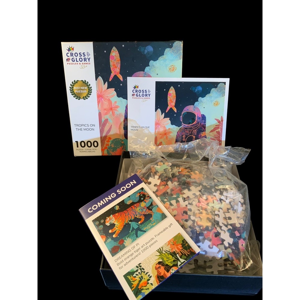 Cross & Glory Puzzle Tropics On The Moon - Picture 3 of 3